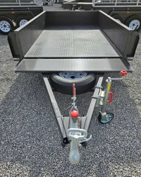 8×5 Heavy Duty Tandem Axle Box Trailer for Sale